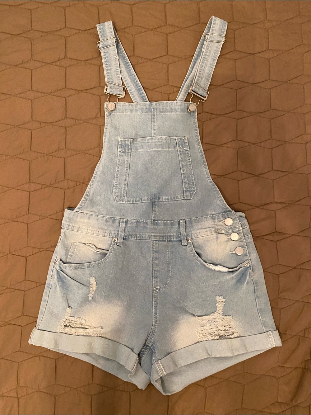 Dollhouse size 5/6  Denim Short Overalls